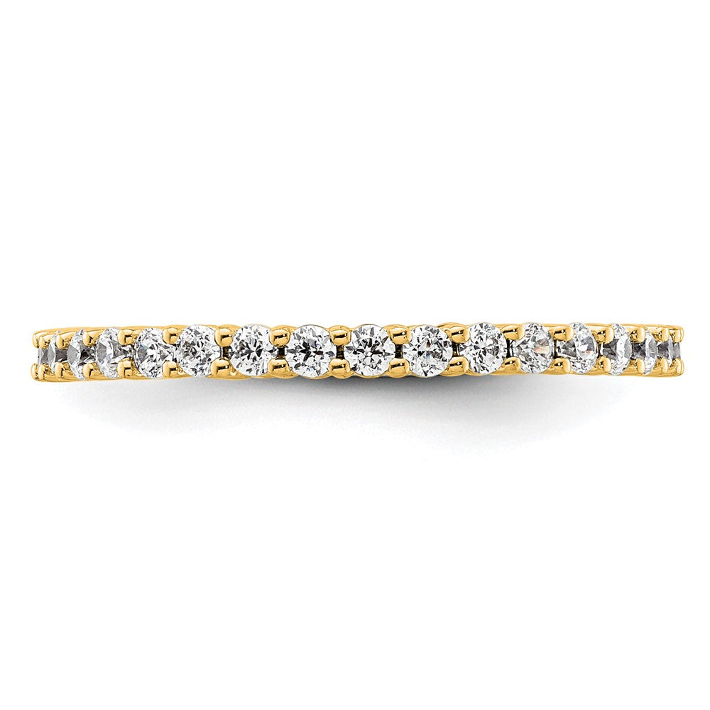 Buy Stylish 14K Polished 1/2 Carat Diamond Eternity Band - Size 5, Value!