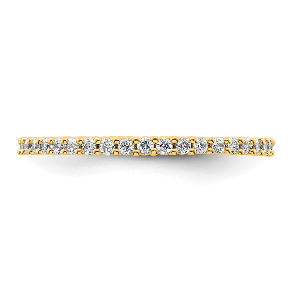 Buy Exclusive 14K Gold 1/2 Carat Diamond Eternity Band - Stylish Size 8.5