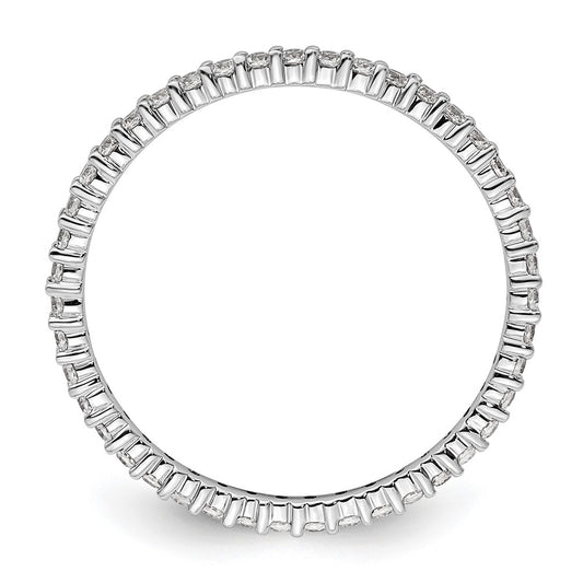 Buy Exclusive 14K White Gold Diamond Eternity Band - 1/2 Carat, Size 9 Value