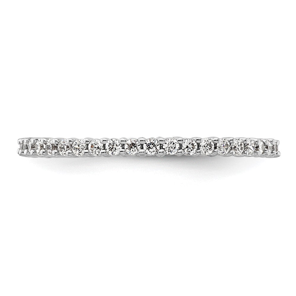 Buy Exclusive 14K White Gold Diamond Eternity Band - 1/2 Carat, Size 9 Value