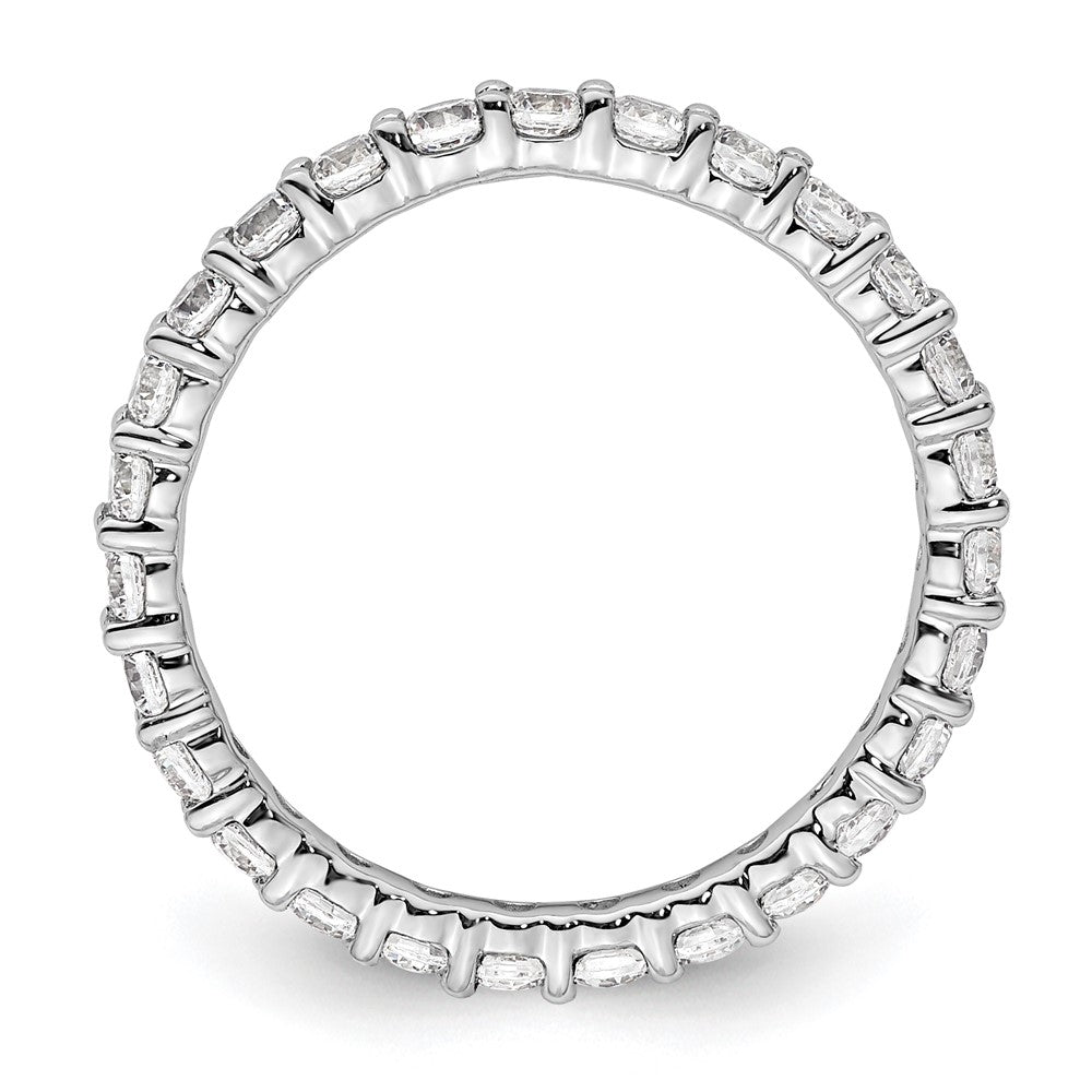 Buy 14K White Gold 1 Carat Diamond Eternity Band - Stylish & Value-Driven