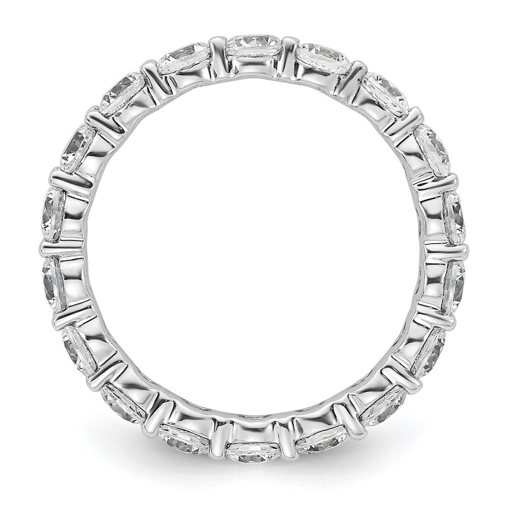Buy Exclusive 14K White Gold 2-Carat Diamond Eternity Band - Size 5.5