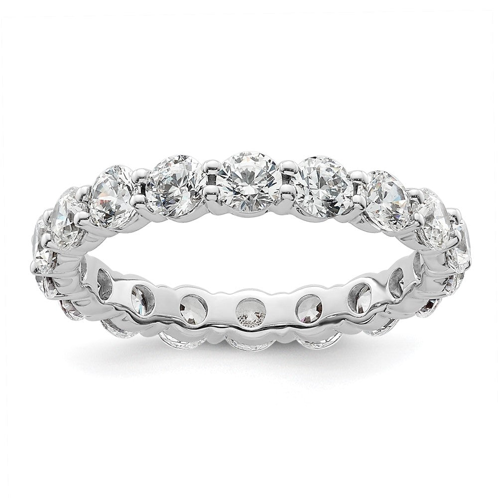 Buy Exclusive 14K White Gold 2-Carat Diamond Eternity Band - Size 5.5