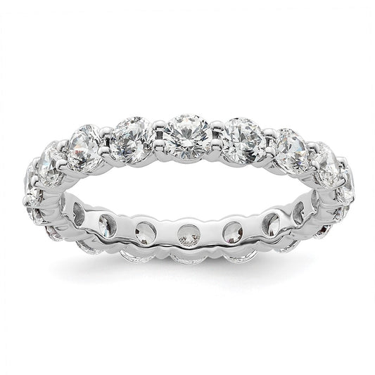 Buy Exclusive 14K White Gold 2-Carat Diamond Eternity Band - Size 5.5