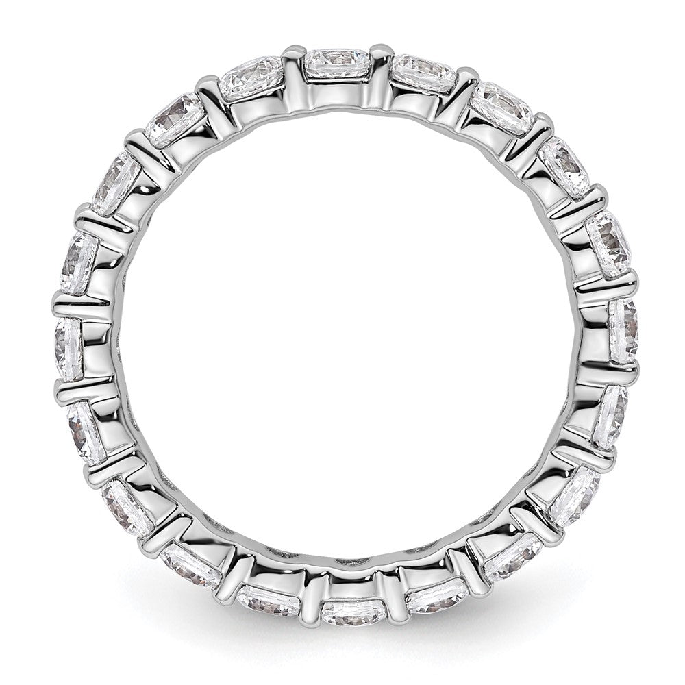 Exclusive 14K White Gold 2-Carat Diamond Eternity Band - Stylish Size 6
