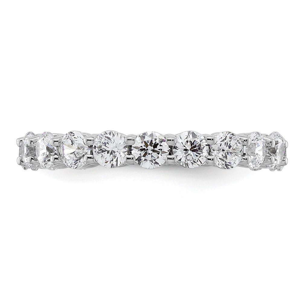 Exclusive 14K White Gold 2-Carat Diamond Eternity Band - Stylish Size 6