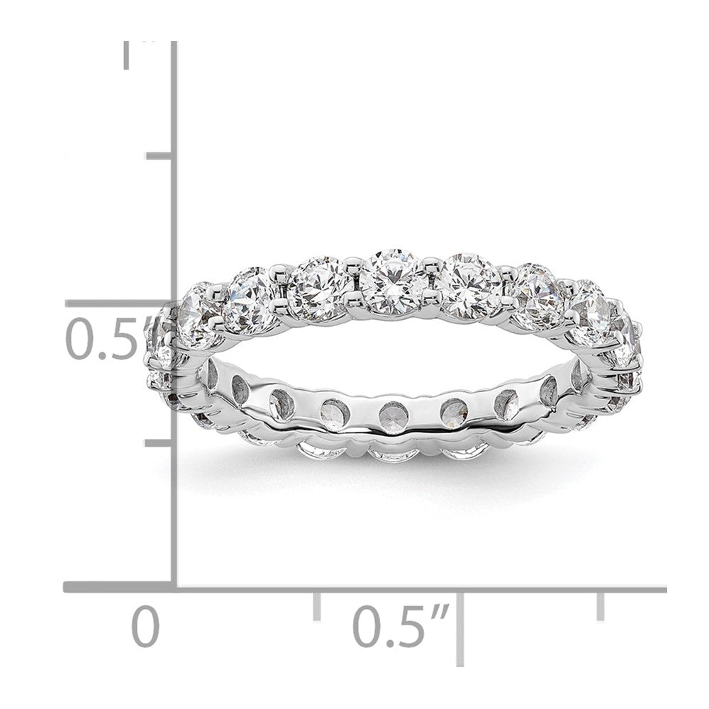 Exclusive 14K White Gold 2-Carat Diamond Eternity Band - Stylish Size 6