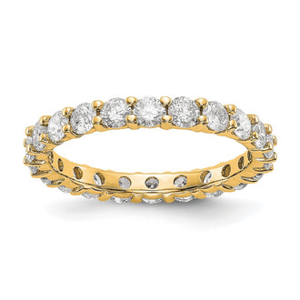 Shop Exclusive 2-Carat Diamond Eternity Band in 14K Gold - Stylish & Affordable