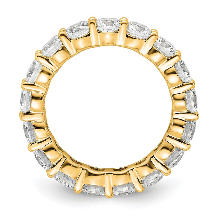 Buy Luxury 14K Polished 3-Carat Diamond Eternity Band, Size 4.5-2