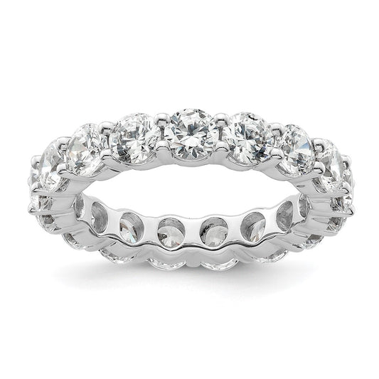 Exclusive 14K White Gold 3-Carat Diamond Eternity Band - Stylish & Affordable