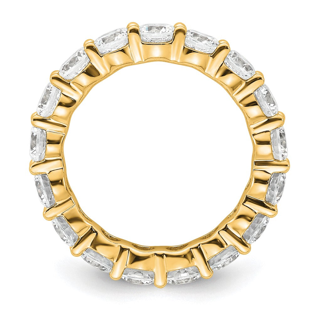 Buy Exclusive 14K Gold 3-Carat Diamond Eternity Band, Stylish Size 5 Design