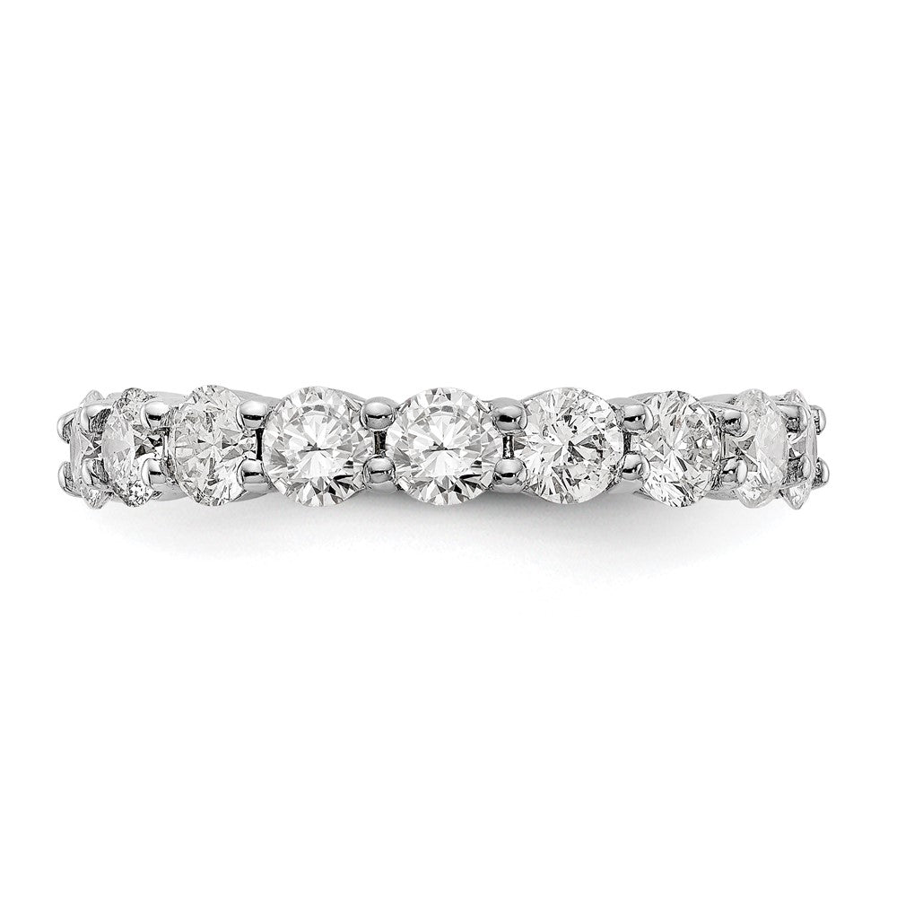 Buy Exclusive 14K White Gold 3 Carat Diamond Eternity Band - Size 7.5