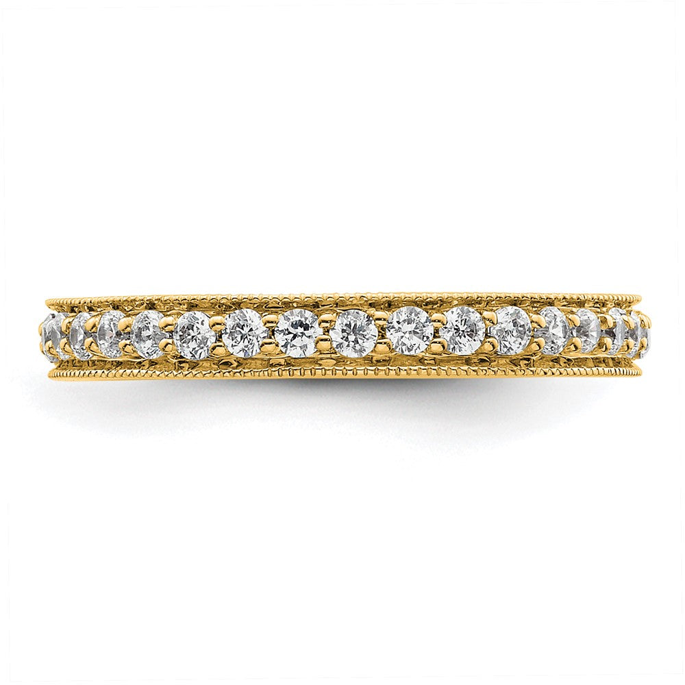 Buy Exclusive 14K Polished Vintage 1/2 Carat Diamond Eternity Band, Size 5.5