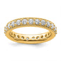 Buy 14K Gold Vintage 1-Carat Diamond Eternity Band - Stylish Size 4 Jewelry-8
