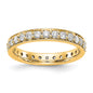 Buy Exclusive 14K Polished Vintage 1 Carat Diamond Eternity Band - Size 7, Stylish Value!-10