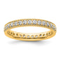 Buy Stylish 14K Polished Vintage Diamond Eternity Band - 1 Carat, Size 9-7