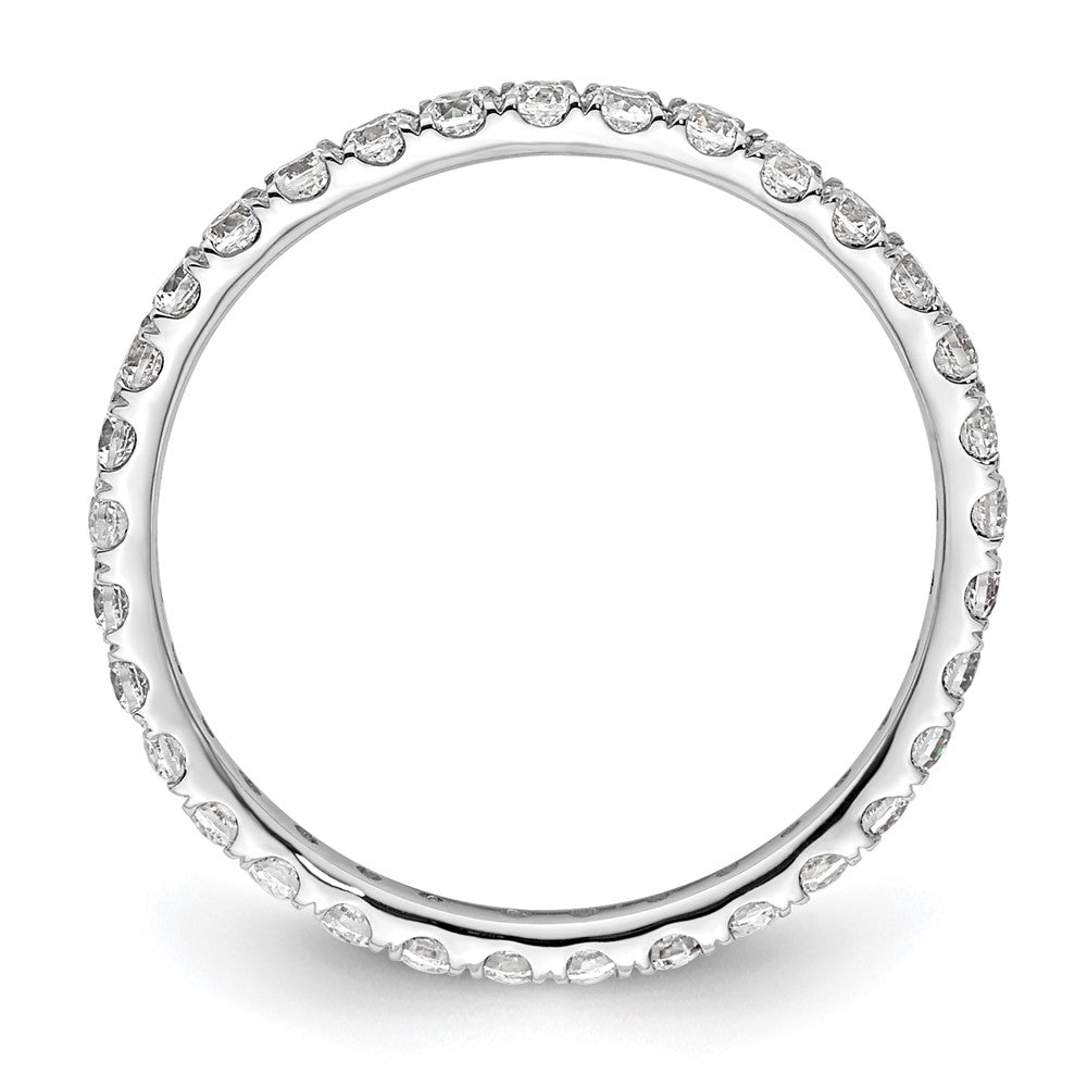 Buy Exclusive 14K White Gold Eternity Band - 1/2 Carat Lab-Grown Diamond