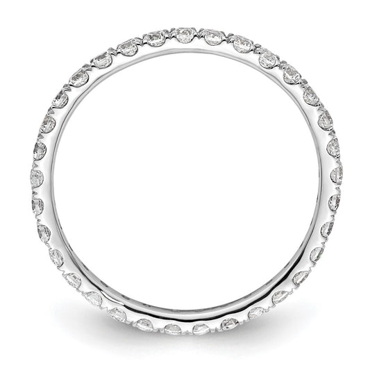 Buy Exclusive 14K White Gold Eternity Band - 1/2 Carat Lab-Grown Diamond, Stylish Value
