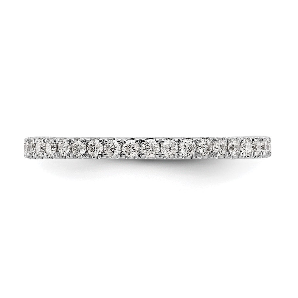 Exclusive 14K White Gold 1/2 Carat Lab-Grown Diamond Eternity Band - Stylish Value