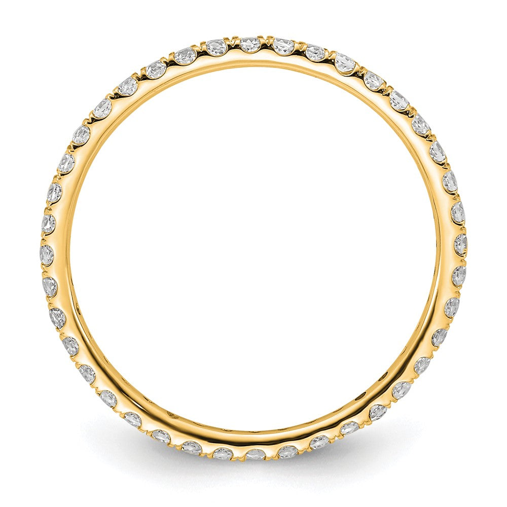 Shop Exclusive 14K Diamond Eternity Band - 1/2 Carat, Size 8.5, Stylish Design