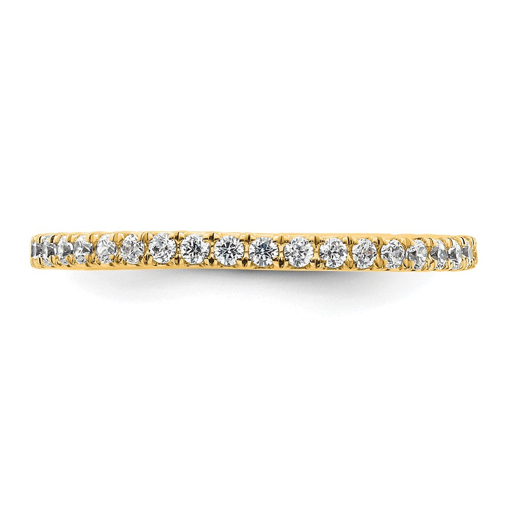 Buy Stylish 14K 1/2 Carat Lab-Grown Diamond Eternity Band - Size 8.5, VS D E F