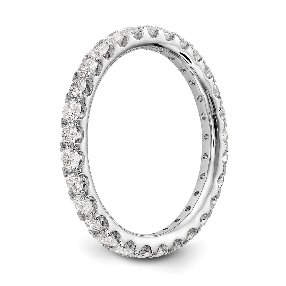 Buy Stylish 14K White Gold Eternity Ring with 1 Carat Lab-Grown Diamond