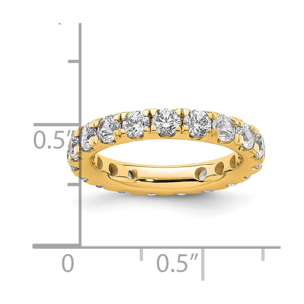 Buy 14K Gold 2-Carat Diamond Eternity Band, Size 4 - Stylish & Affordable!