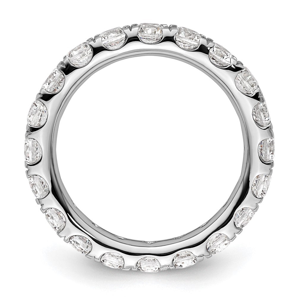 Buy Exclusive 14K White Gold 2-Carat Diamond Eternity Band, Size 5.5