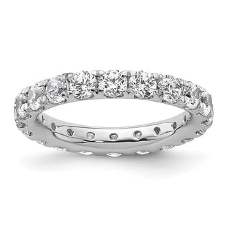 Buy Exclusive 14K White Gold 2-Carat Diamond Eternity Band, Size 5.5