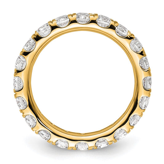 Buy High-Quality 14K Gold 2-Carat Diamond Eternity Band - Stylish Size 5.5