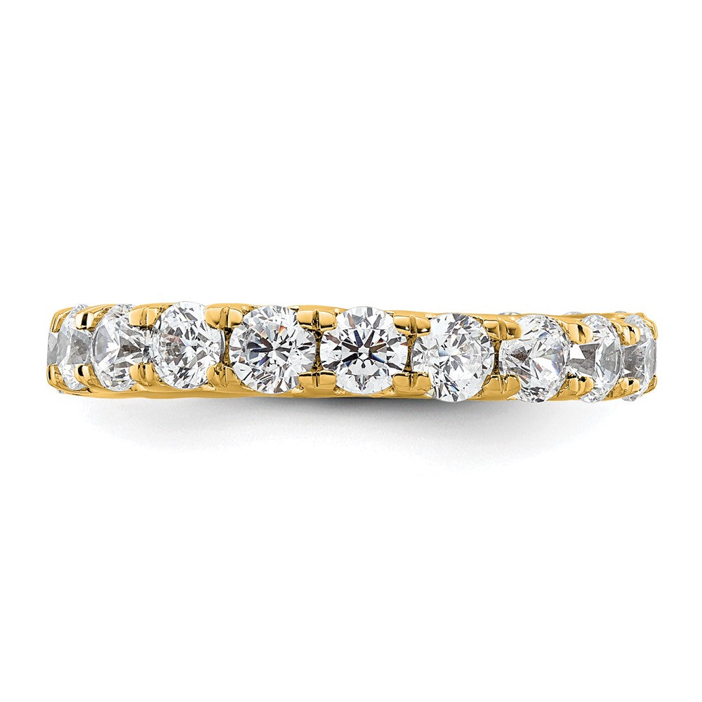 Shop Exclusive 14K Polished 2-Carat Diamond Eternity Band, Size 5 - Luxury Style!