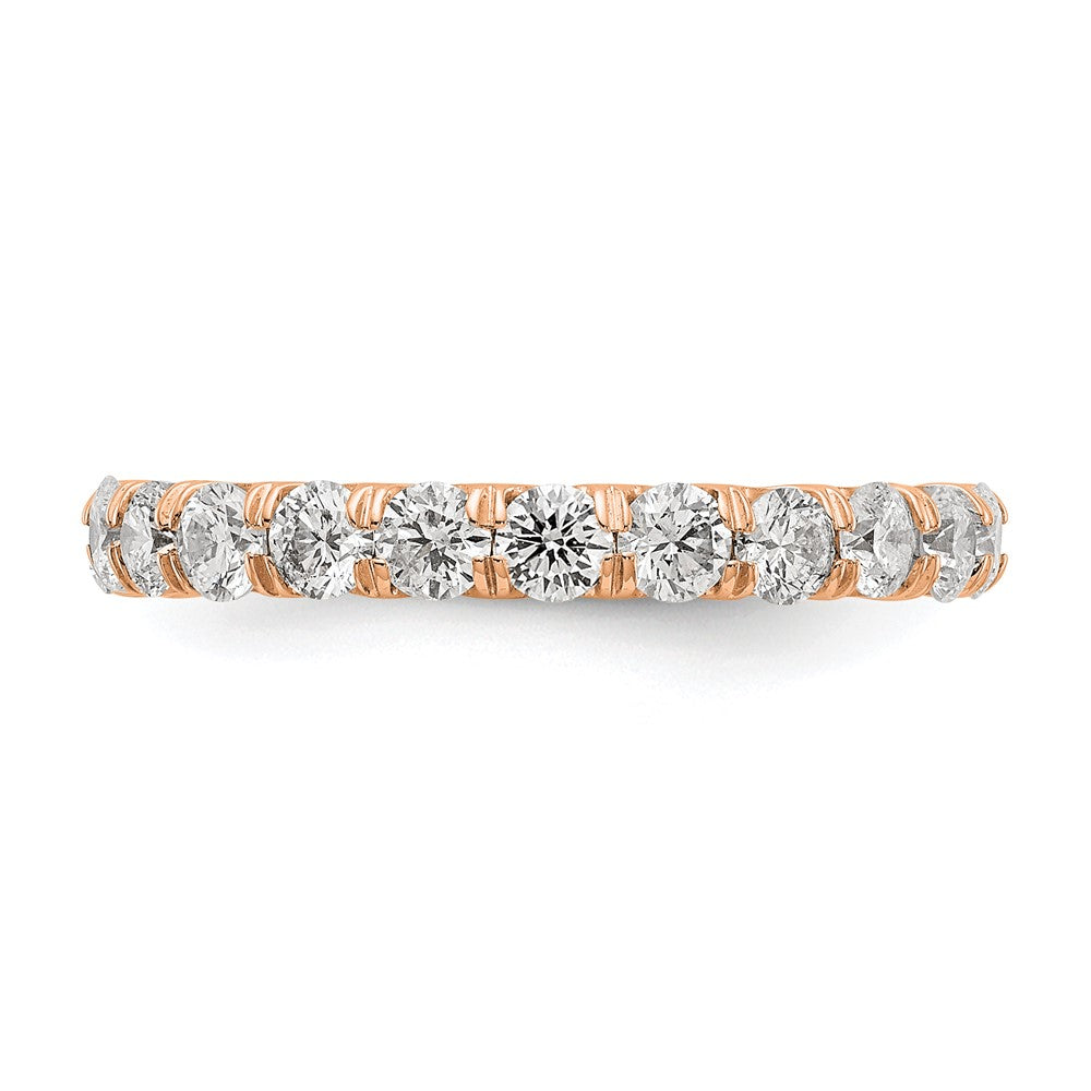 Shop Exclusive 2-Carat Lab-Grown Diamond Eternity Ring in 14K Rose Gold