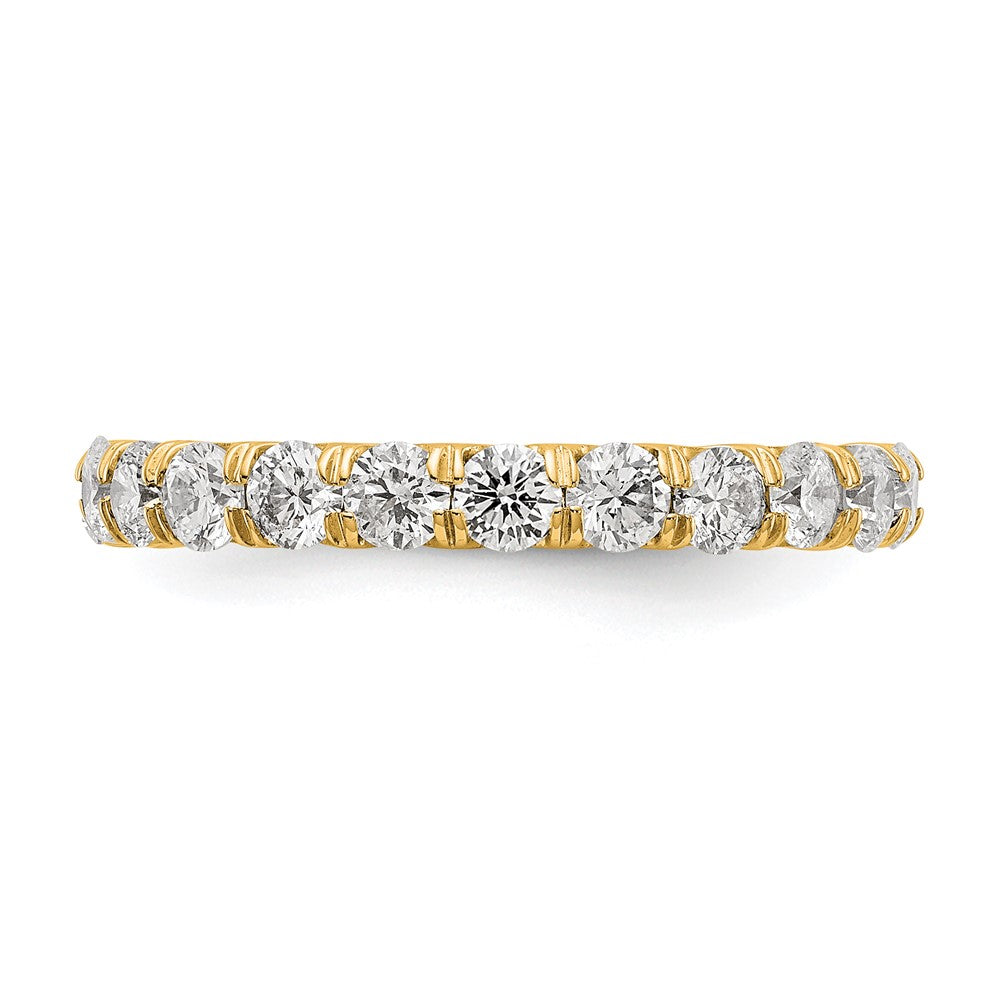 Shop Exclusive 14K 2-Carat Lab-Grown Diamond Eternity Ring, Size 6.5 - Stylish Value!