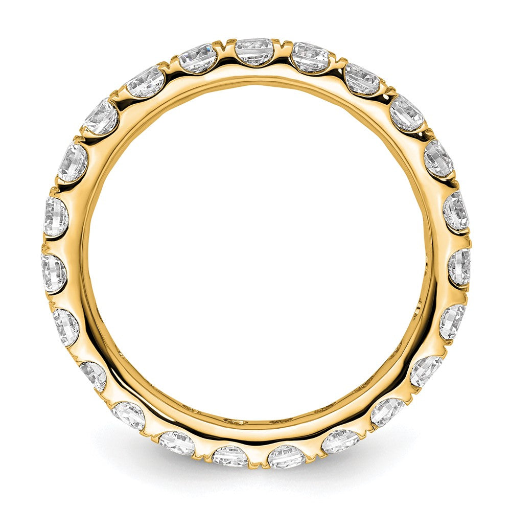 Exclusive 14K Gold 2-Carat Diamond Eternity Band - Stylish & Affordable Price