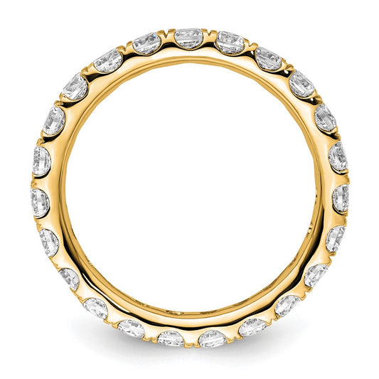 Exclusive 14K Gold 2-Carat Diamond Eternity Band - Stylish & Affordable Price