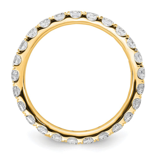 Buy Exclusive 14K Gold 2-Carat Diamond Eternity Band, Size 9 | Stylish Design