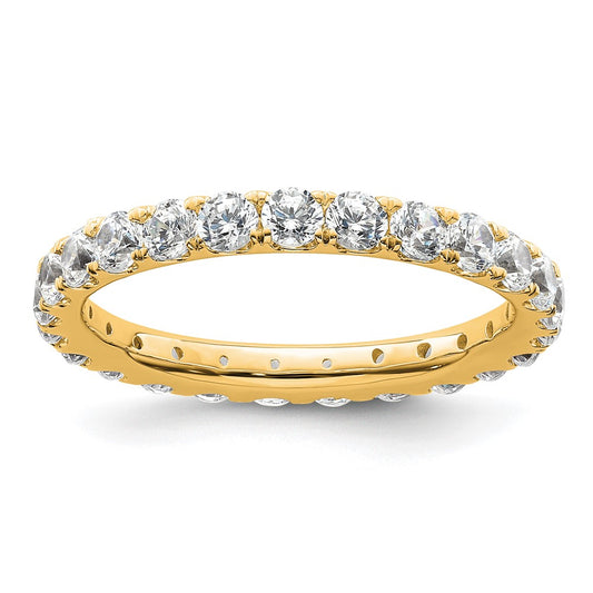 Buy Exclusive 14K Gold 2-Carat Diamond Eternity Band, Size 9 | Stylish Design