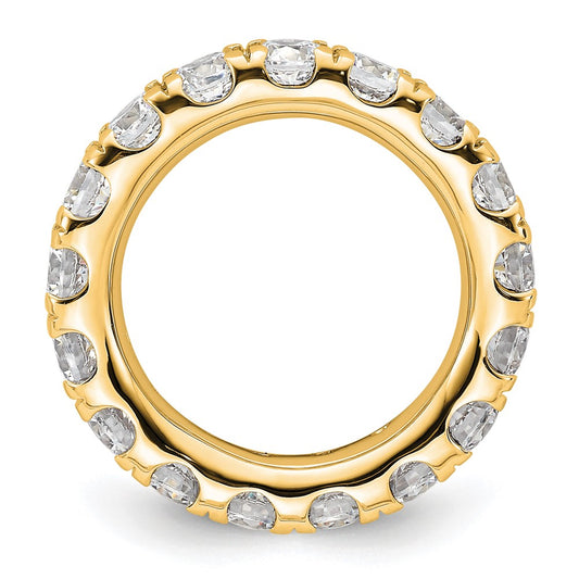Buy Stylish 14K Polished 3-Carat Diamond Eternity Band - Size 4 Value!