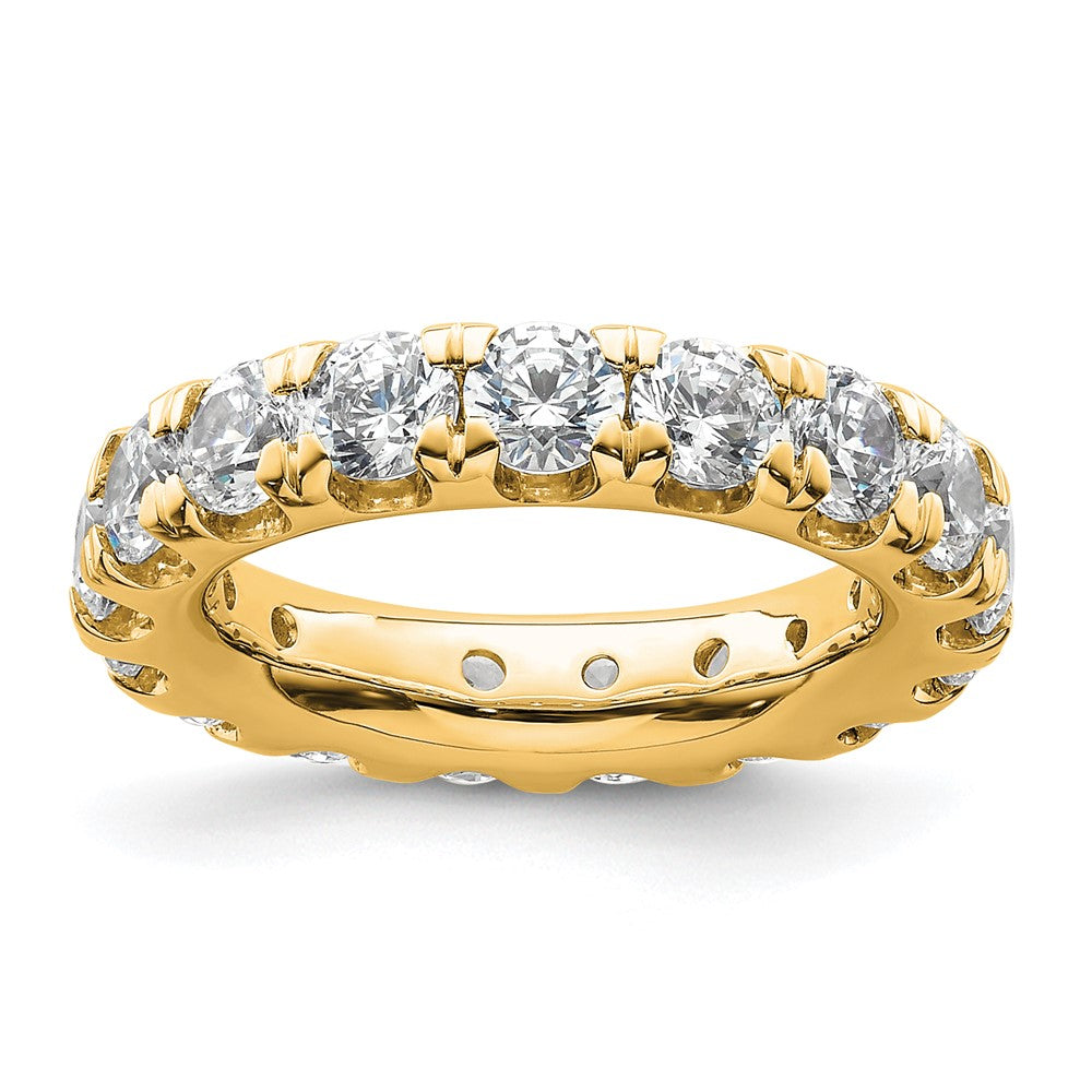 Buy Stylish 14K Polished 3-Carat Diamond Eternity Band - Size 4 Value!