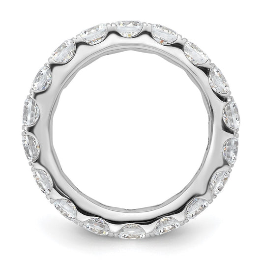 Buy Stylish 14K White Gold 3-Carat Diamond Eternity Band - Size 5, Luxury Value