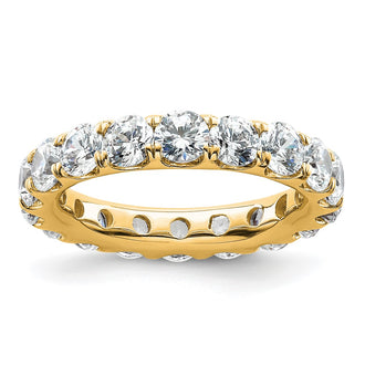 Shop Stylish 3-Carat Diamond Eternity Band in 14K Gold, Size 5.5