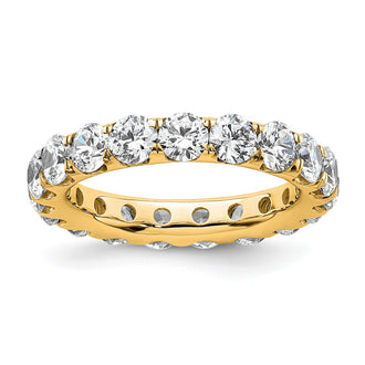 Buy Exclusive 3-Carat Diamond Eternity Band in 14K Gold - Size 6.5