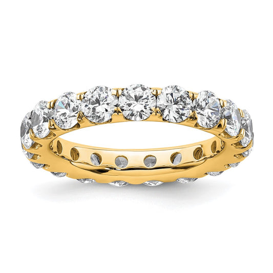 High-Quality 3-Carat Diamond Eternity Band in 14K Gold - Stylish & Affordable