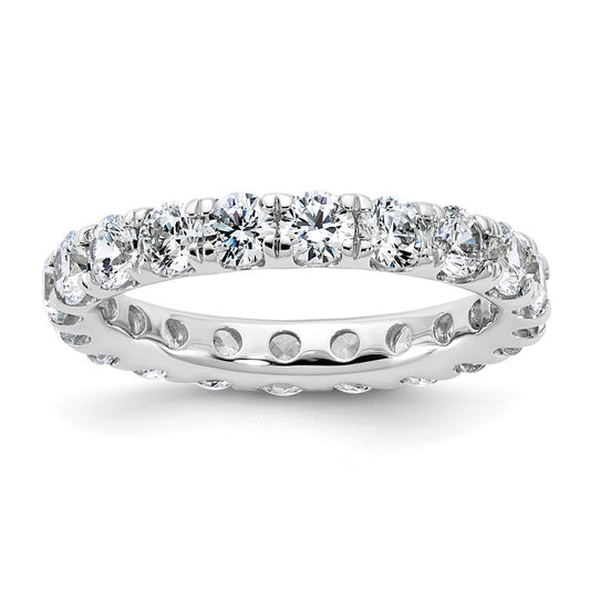 Exclusive 14K White Gold 3-Carat Lab-Grown Diamond Eternity Band - Stylish Value