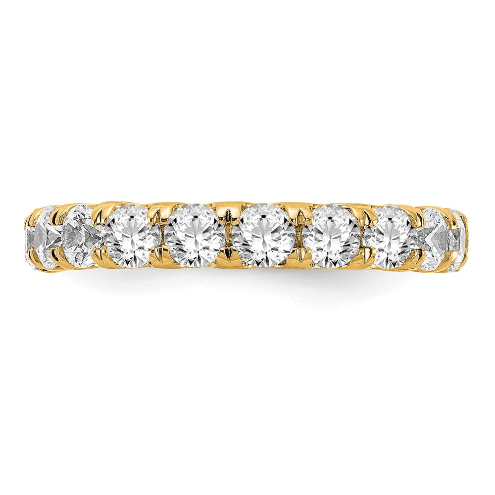 Buy Stylish 14K Gold 3-Carat Lab-Grown Diamond Eternity Ring, Size 7.5