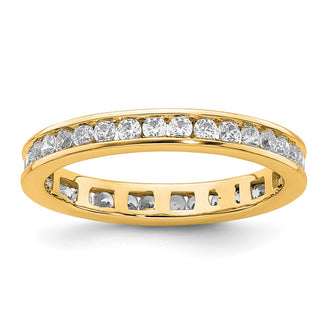 Shop Stylish 14K Gold 1/2 Carat Diamond Eternity Band - Size 4, Affordable Luxury