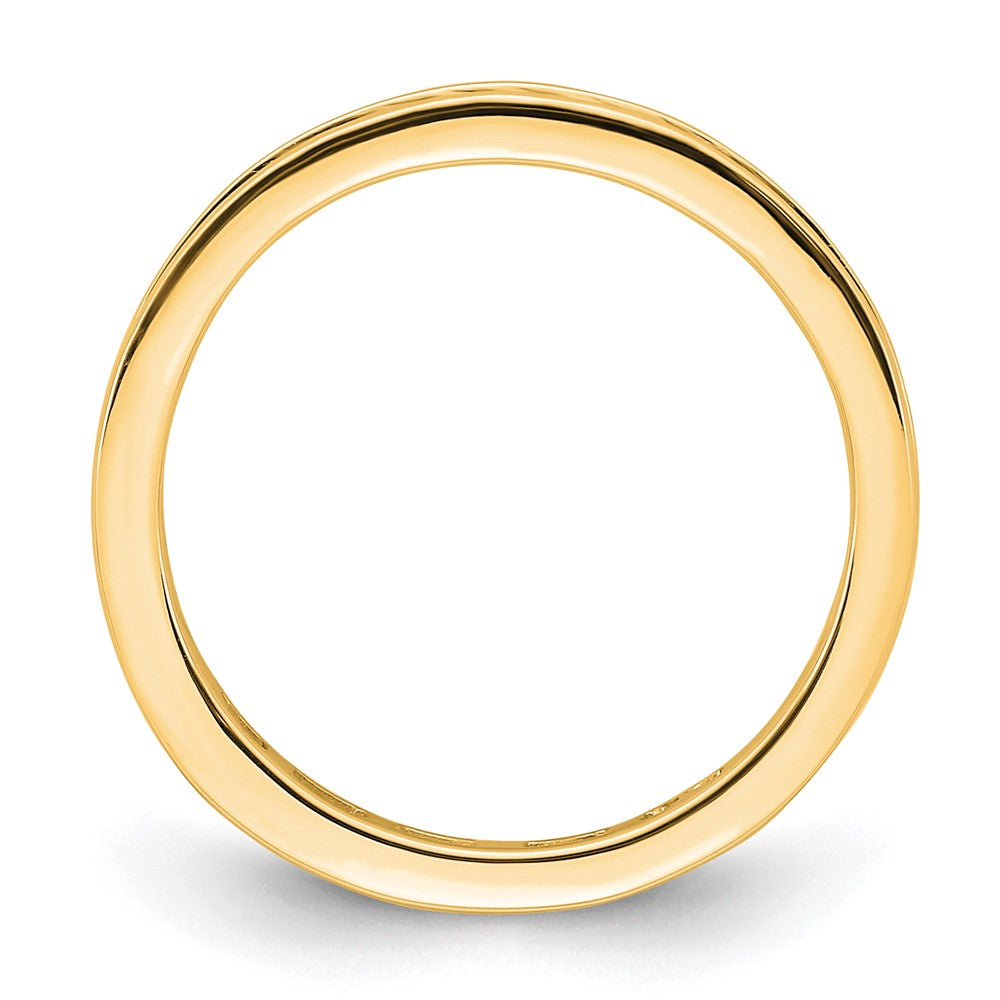 Shop Exclusive 14K Gold 1/2 Carat Diamond Eternity Band - Stylish Size 5.5