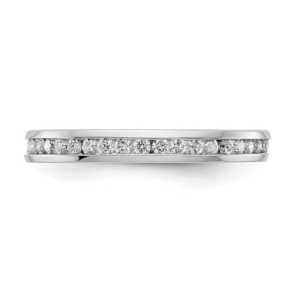 Exclusive 14K White Gold 1/2 Carat Lab-Grown Diamond Eternity Band - Stylish & Affordable