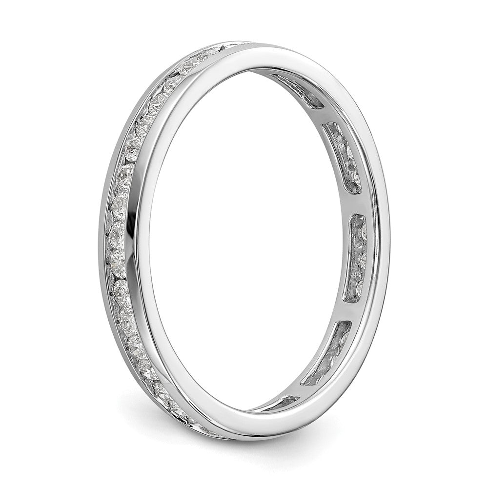 Exclusive 14K White Gold 1/2 Carat Lab-Grown Diamond Eternity Band - Stylish & Affordable