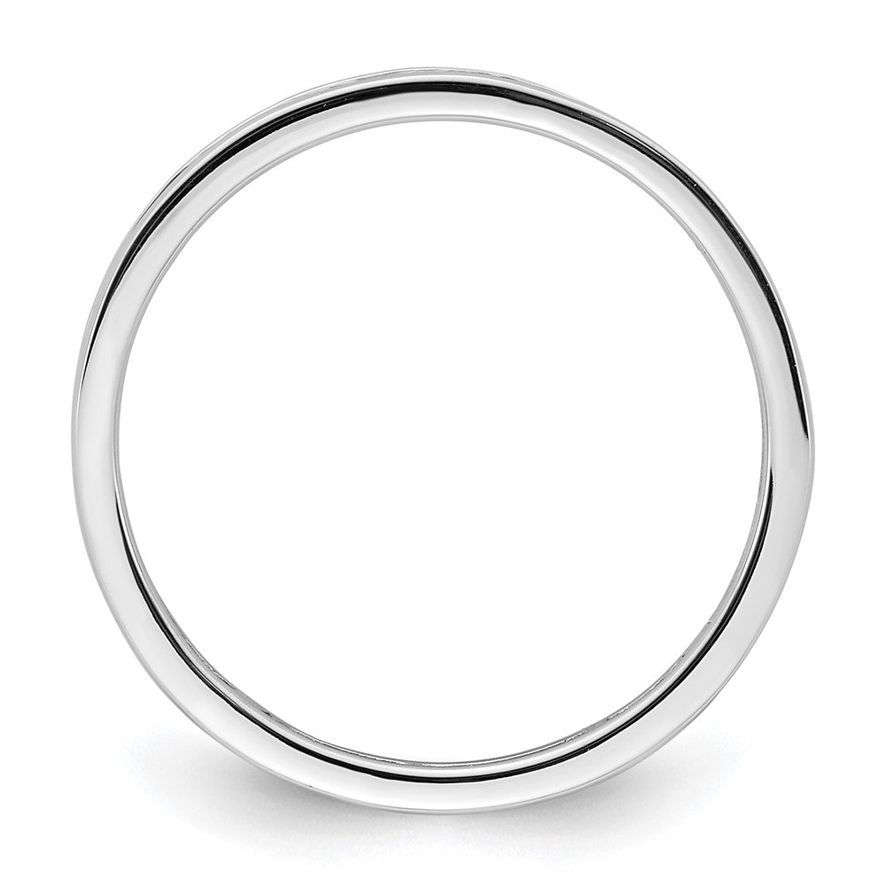 Designer 14K White Gold 1/2 Carat Diamond Eternity Band - Stylish Value!